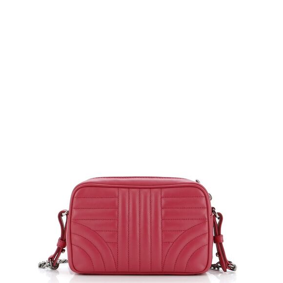 Prada Camera Bag Diagramme Quilted Leather Mini Pink - Picture 3 of 6